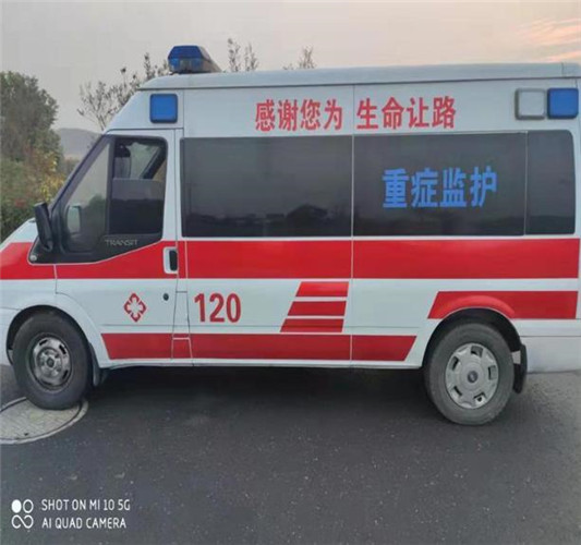 龙湖镇救护车出租服务案例3