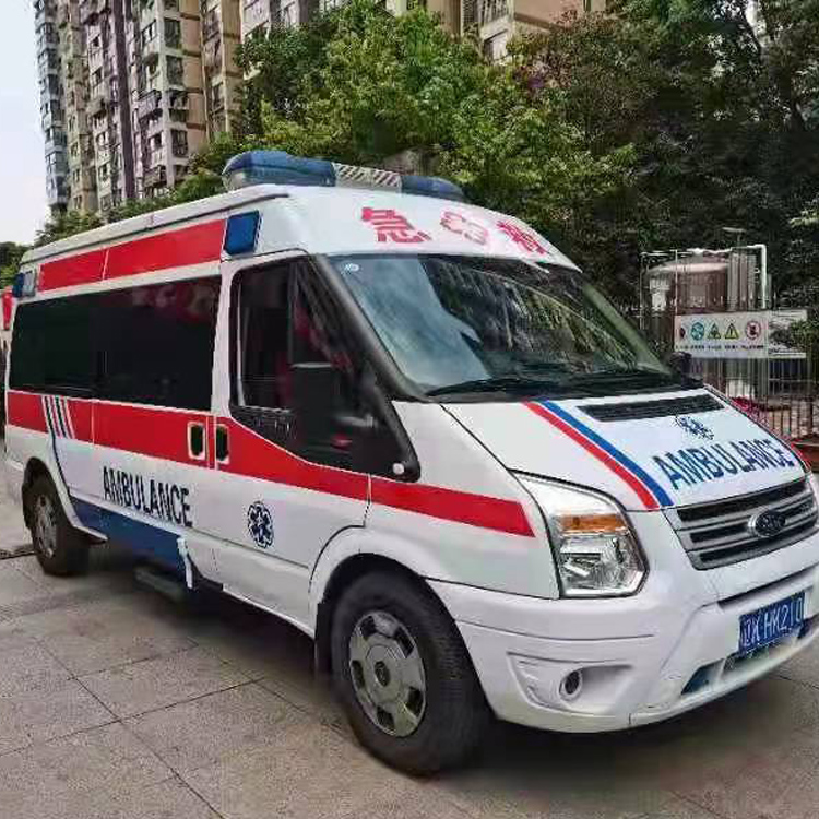 龙湖镇长途救护车护送病人返乡